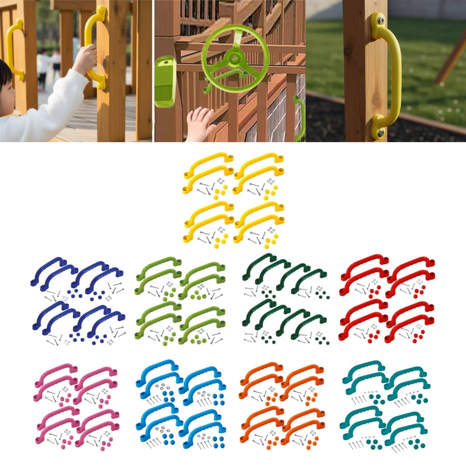 8개의 등반 손잡이, 야외 놀이 세트, 어린이 놀이터  - Kids Outdoor Climbing Frame 리뷰 및 가격