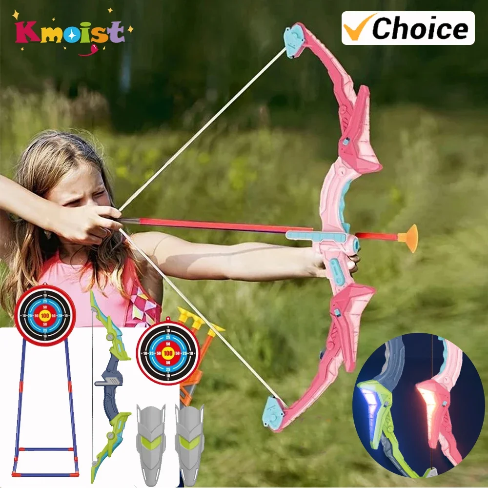 활과 화살 세트 조명 양궁 장난감 어린이 야외 서 대상 - Kids Outdoor Archery Set 리뷰 및 가격