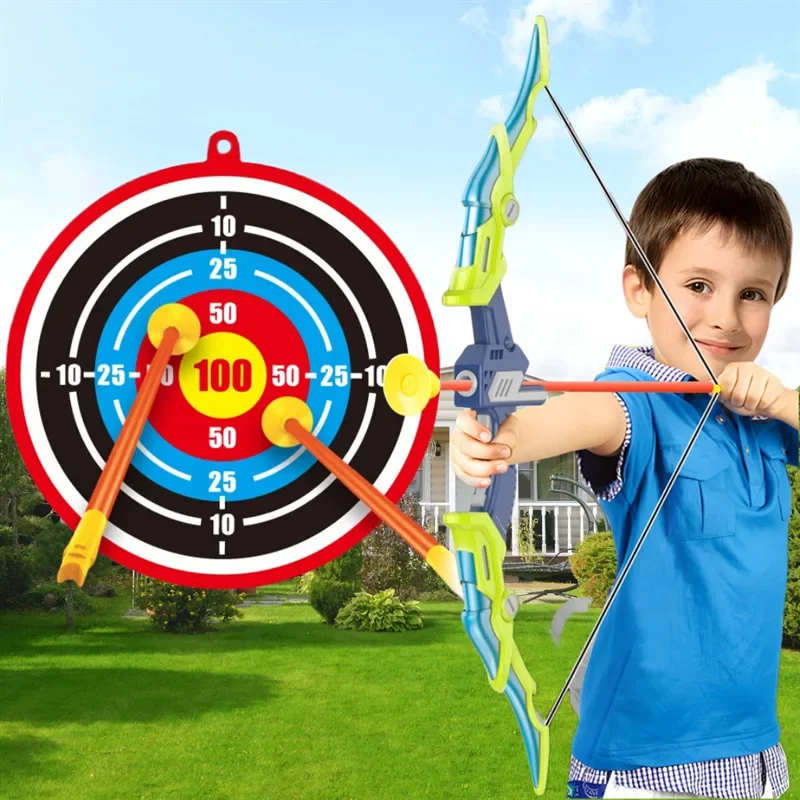 활과 화살 세트 조명 양궁 장난감 어린이 야외 서 대상 - Kids Outdoor Archery Set 리뷰 및 가격
