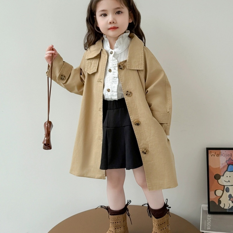 여아 코트 방풍 재킷 면 아웃웨어 2026 빈티지 봄  - Kids Outdoor Clothing 리뷰 및 가격