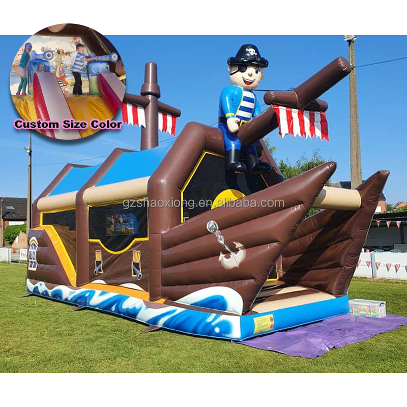 야외용 에어바운스 성, 바운스 하우스 놀이기구, 해적선 - Kids Outdoor Inflatable Water Slide 리뷰 및 가격