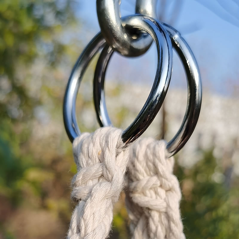 2025 북유럽 정원 수제 니트 라운드 교수형 해먹 야 - Kids Outdoor Hanging Chair 리뷰 및 가격