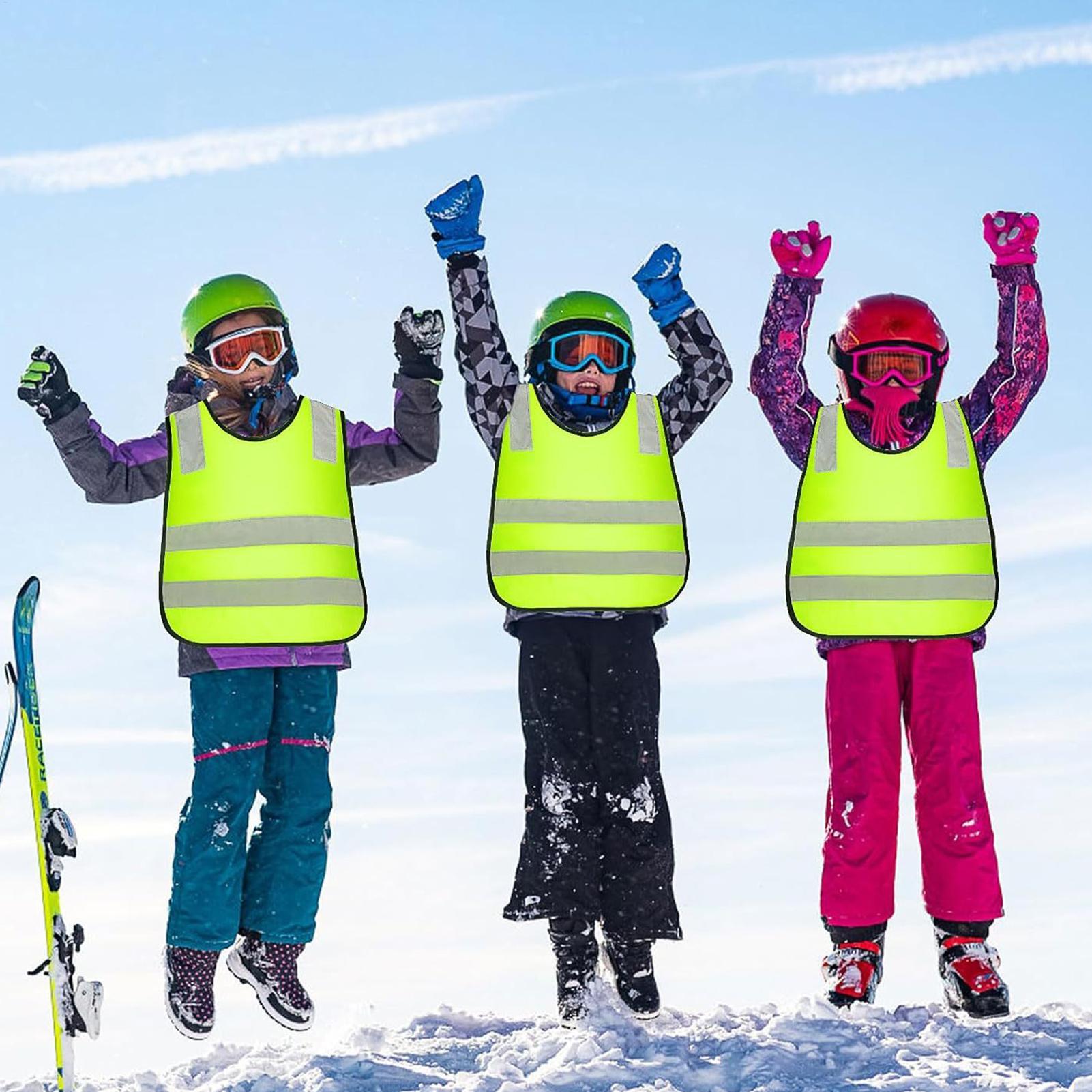 어린이 반사 조끼 10개 야외 의류 교통 보행 달리기  - Kids Outdoor Vest 리뷰 및 가격