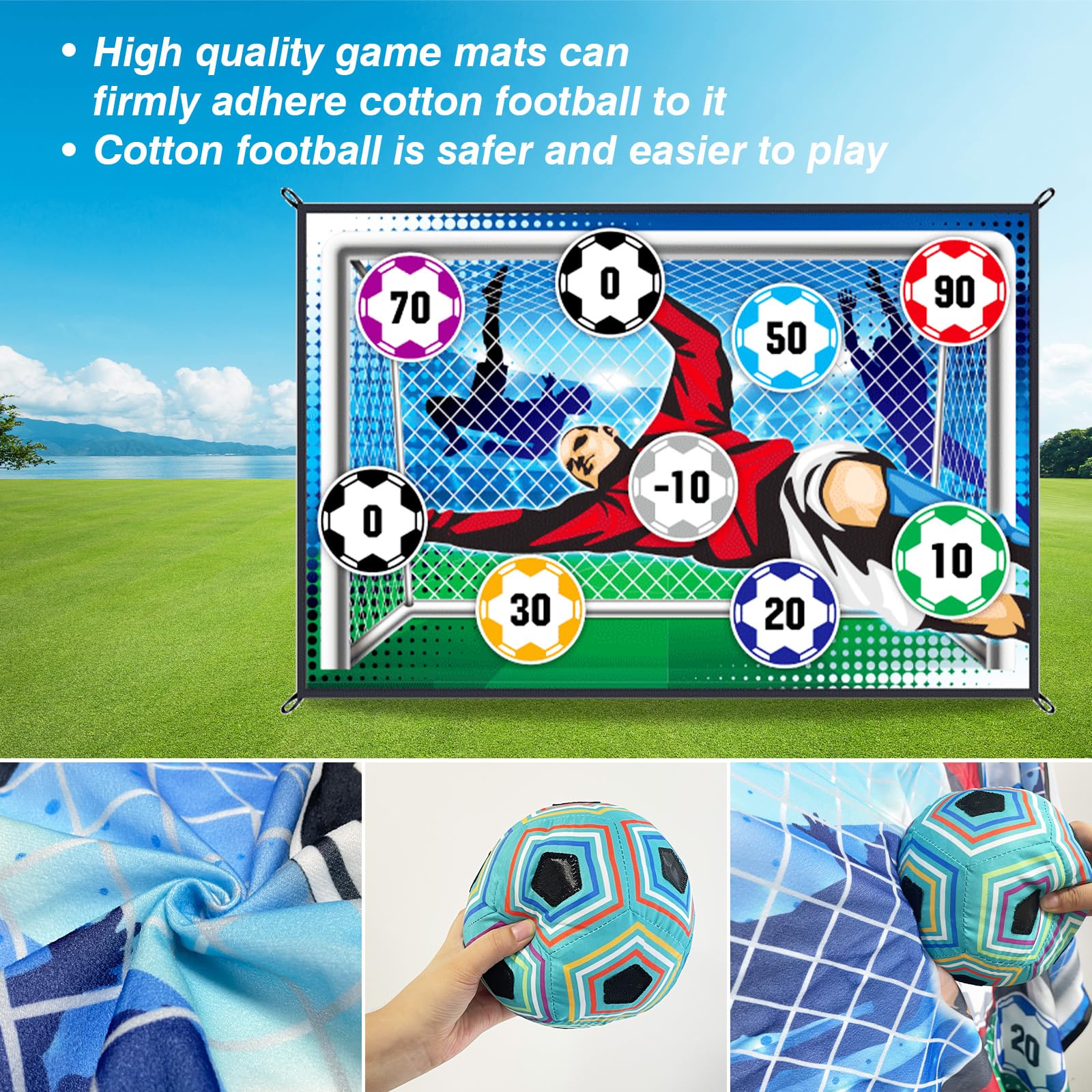 150CM 축구 게임 매트 세트 야외 실내 축구 장난감 - Kids Outdoor Mat 리뷰 및 가격