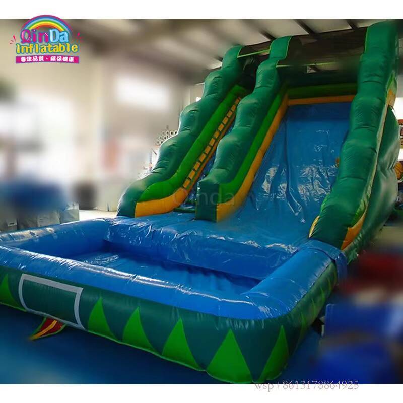 저렴한 수영장付き 에어 슬라이드 / 어린이용 여름 에어 - Kids Outdoor Inflatable Water Slide 리뷰 및 가격